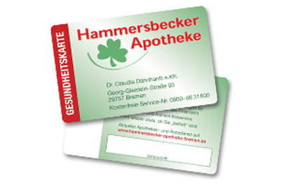 Hammersbecker Apotheke Bremen Gesundheitskarte